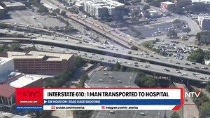 Man taken to hospital after possible road rage shooting on Interstate 610 in SW Houston #RoadRage #Shooting #HoustonTraffic #Interstate610 #SWHouston #TrafficIncident #RoadSafety #HoustonEmergency | NTV America | Facebook