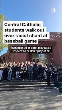 Portland Central Catholic High School students walk out over racist chant at baseball game