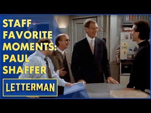 Staff Favorite Moments: Paul Shaffer | Letterman