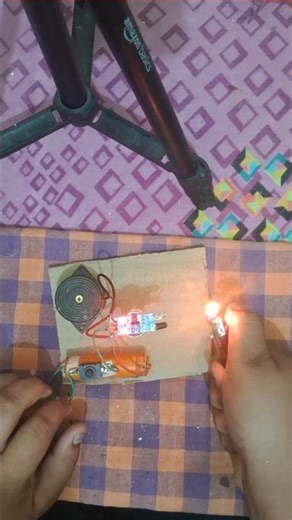 Making a fire fighting alarm #Hari Tech 760