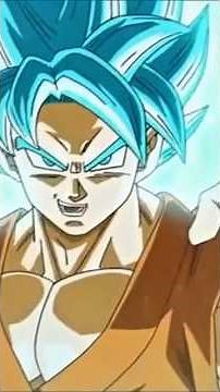 Golden Frieza vs Goku Blue Super Saiyan Round 1 #goku #anime #dragonball