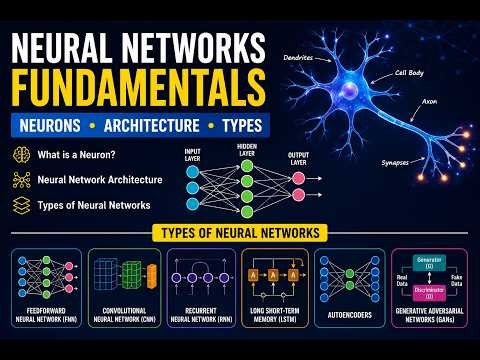 Neural Networks Fundamentals: Neurons, Architecture, and Types