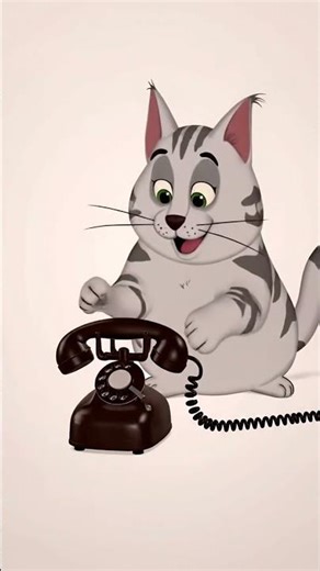 Sesame Street Cat and telephone