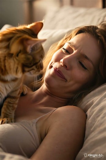 She Was Sleeping… Then THIS Happened 😳🐱