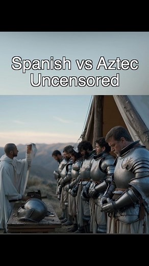 28K views · 721 reactions | Before their battle with the Tlaxcalteca warriors, the weak and sick Spaniards lined up at the priests door for confession. #history (Music by CO.AG) | Incredible History | Facebook