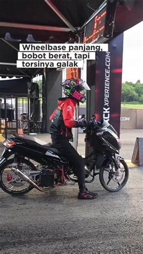wheelbase panjang,bobot berat , tapi torsinya galak #dragbike #nmax155