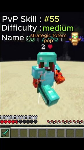Minecraft PvP Lesson 55 #minecraft