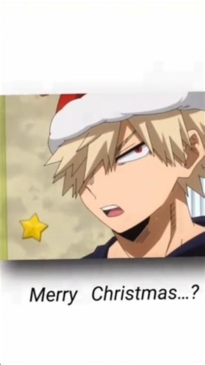christmas bakugo edit :) #bakugo #kacchan #katsuki #katsukibakugo #anime #mha #christmas #xmas #edit