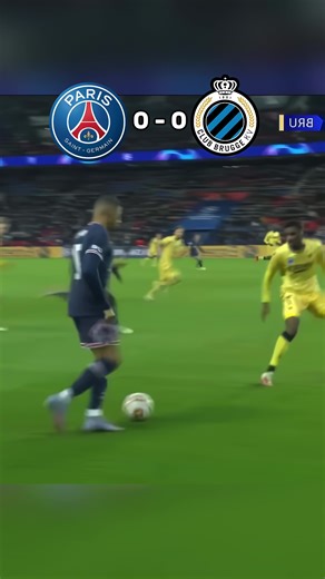 PSG - Bruges 2021 Phase de Poule de Ligue des Champions #championsleague #psg #mbappe #messi #neymar