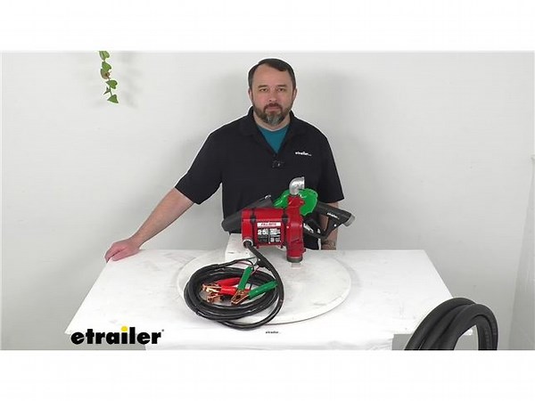 Review of Fill-Rite Fuel Transfer Pump - 12V/24V Fuel Transfer Pump Kit - FR82XQ