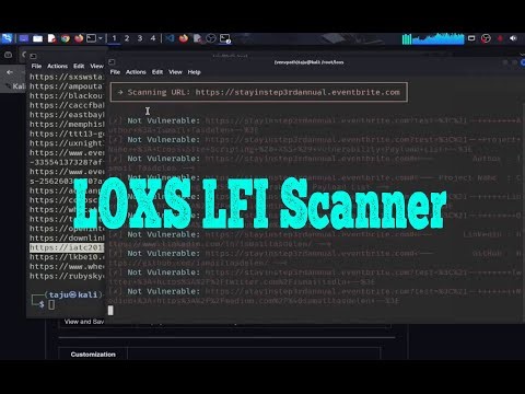 Loxs Advanced LFI Scanner for Ethical Hackers