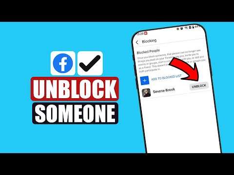 How to Unblock Someone on Facebook (2026) | How to Remove Someone from Facebook Block List