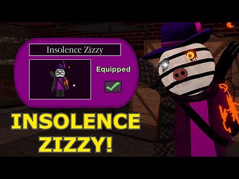 How to get the INSOLENCE ZIZZY SKIN in PIGGY: THE LOST BOOK! - Roblox
