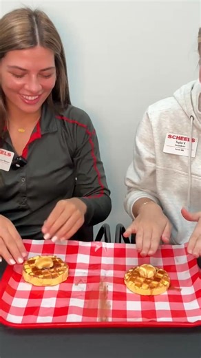 Cooking up some slime waffles with Slime Mart! 🧇💚 #Fun #Slime #Waffles #Trendy | Scheels