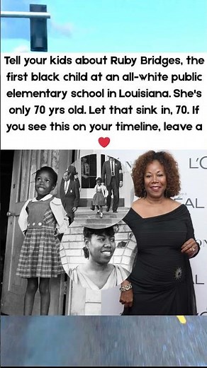 Ruby Bridges: The 6-Year-Old Who Changed History by Integrating New Orleans Schools #shorts