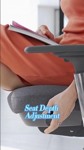 COLAMY ATLAS Ergonomic Mesh Back Office Chair with Slide Seat