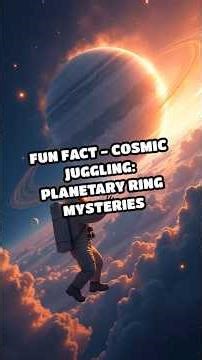Fun Fact - Cosmic Juggling: Planetary Ring Mysteries