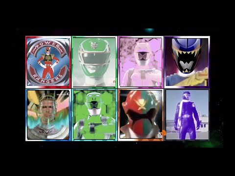 8 NEVER BEFORE SEEN POWER RANGER MORPHS