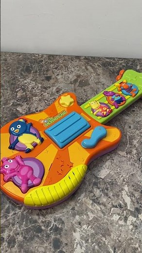 For eBay The Backyardigans Sing N' Strum Guitar Musical Toy Nickelodeon JR 2006 Mattel demo