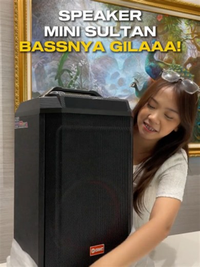 iseng banget beli speaker mini sultan, ternyata bassnya gilaaa banget🫶🏻 #speakerbluetooth #speaker #speakerportable #GMC #speakerbluetoothmurah #speakermodern #bass #sound #speakerpremium #xybca #fyppppppppppppppppppppppppppppp #soundsystem #soundcheck #speakerkaraoke #speakerbluetoothfullbass #soundhoreg #883k
