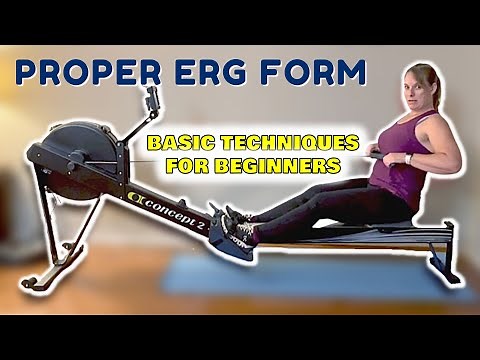 Proper Rowing Machine Form for Beginners
