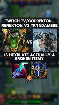 Renekton Vs Tryndamere Match Up Guide 🐊#leagueoflegends #renekton #riotgames #toplane #lolclips #fyp
