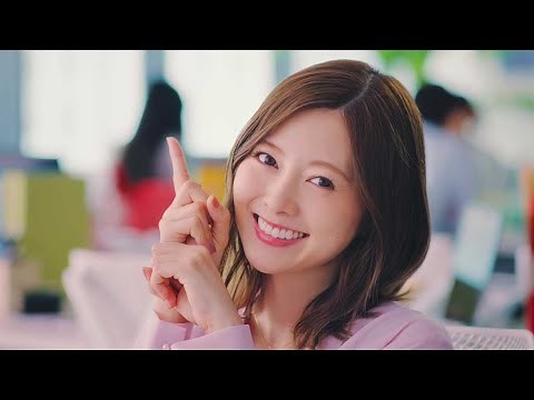 白石麻衣「困っちゃう…」、ＣＭでコミカルな演技（CM／白石麻衣 乃木坂46）