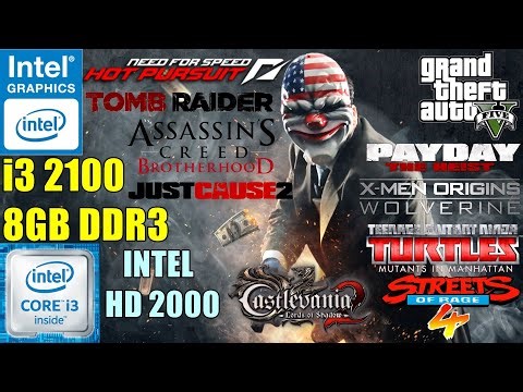 10 Games Tested On | Intel HD 2000 (Core i3 2100) - Benchmark Test | Soul Z Gaming