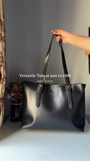 Versatile PU Leather Tote Bag for College and Everyday Use