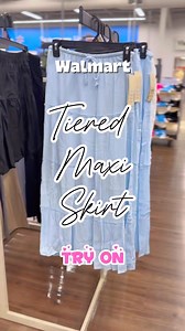 9K views · 66 reactions | Must have Maxi Skirt for the Summers ️… which one fits better, Kids Size or Regular Women’s? 04.21.2025 #walmartfashion #maxiskirt | Jen Mari | Facebook