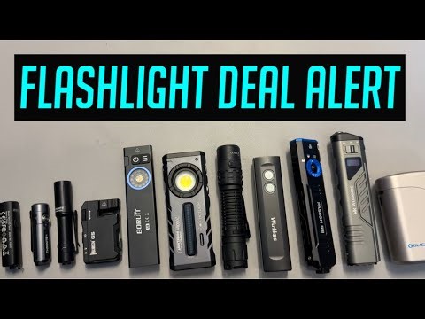 Flashlight Deal Alert $8.50 - $75