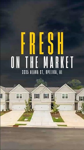 Just Listed! Modern Townhome at 3335 Alana Ct, Opelika AL | $290,000 | Terri Kelley Group