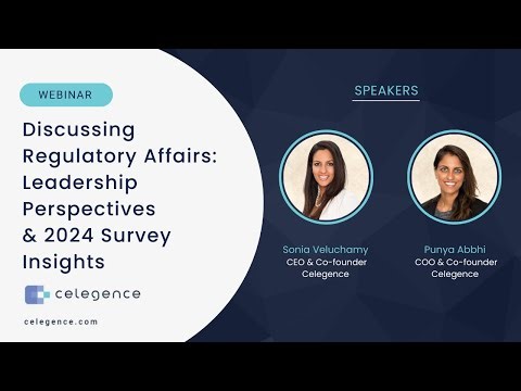 Discussing Regulatory Affairs: Leadership Perspectives & 2024 Survey Insights - Webinar