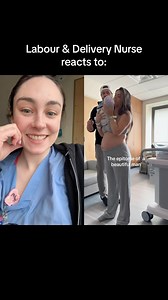 42K views · 10K reactions | #duet with @ Labour & Delivery Nurse reacts to 櫓擄 #labour #birth #laboranddelivery #laboranddeliverynurse #midwife #baby #daddy #husband #man #babytime #postpartum #newparents #newmom #pregnant #pregnancy #momtobe #childbirth #hormones #myman #beautifulman #epidural | Nurse Sydney | Facebook