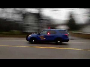 Local, County, and State Police Responding Code-3