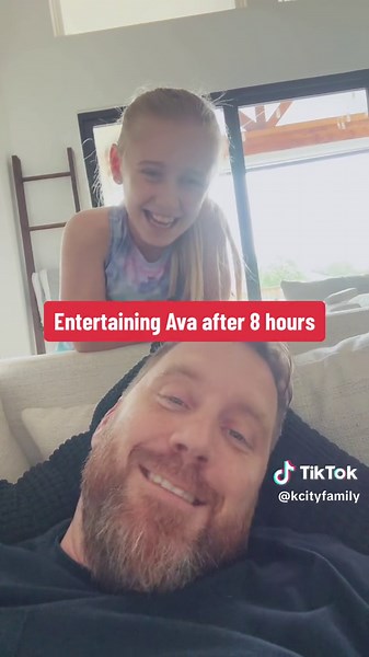 Ava was sick at home today. And bored. Lordy was she bored #family #vlog