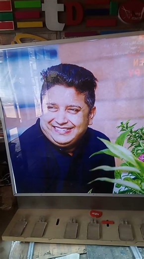 Digital LED Sign Board With High Resulation Photo. #digitalart #drawing #cute #art #animation