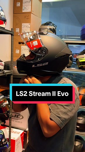 Nuevo casco LS2 Stream II con spoiler