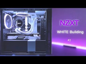 NZXT H210 & Ryzen CPU WHITE gaming Mini-Tower PC Setup【NZXT】【H210】【CustomPC】