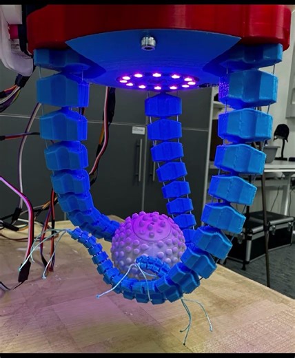 Bio-Inspired Soft Robotic End-Effector (Logarithmic Spiral) | Universal Robot Cobot