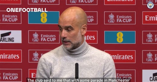 Guardiola pulls plug on Man City's FA Cup party: 'Not even one beer' | OneFootball