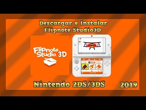 Instalar FlipnoteStudio 3D en Nintendo 2DS/3DS📄✏✂