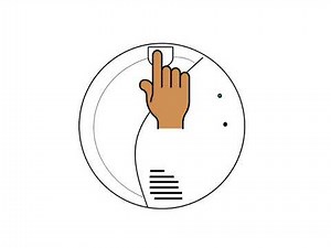 Animated: First Alert 7010b Smoke Alarm Test