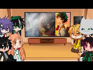 Crossover AU React to Izuku Aizawa | My Dadzawa AU | Part 2/2 | MHA×DS×SAO