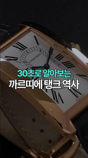 The History of the Cartier Tank in 30 Seconds