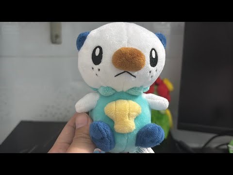 (Pokemon Center) Review Pokemon plush Oshawott fit/sitting cuties #pokemon