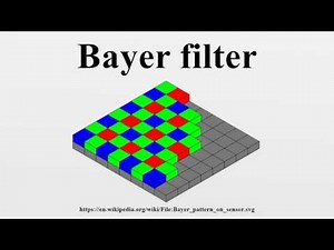 Bayer filter