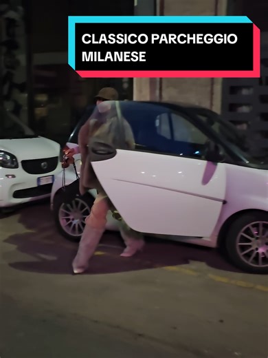 sempre cosi ... 1 . 2 . 3 secondi parking is doing #milano #parking #smart #emily