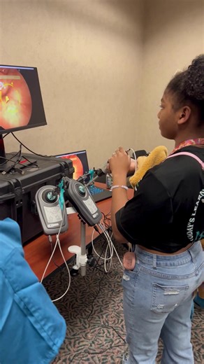 F1S Middle School Day was held at McLeod Regional Medical Center on Tuesday, November 18. More than 60 students from Moore, Sneed, Williams, and Southside Middle Schools were treated to an inside look at health care careers. Medical professionals from McLeod Health and Florence-Darlington Technical College provided lab simulations for a hands-on experience. F1S Health Career students served as tour guides and mentors for the middle school students throughout the day. Rachel Gainey, Chief Operati