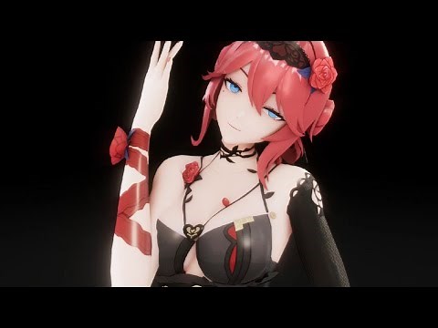 【Aether Gazer MMD／4K／60FPS】Athena【Ah Yeah】